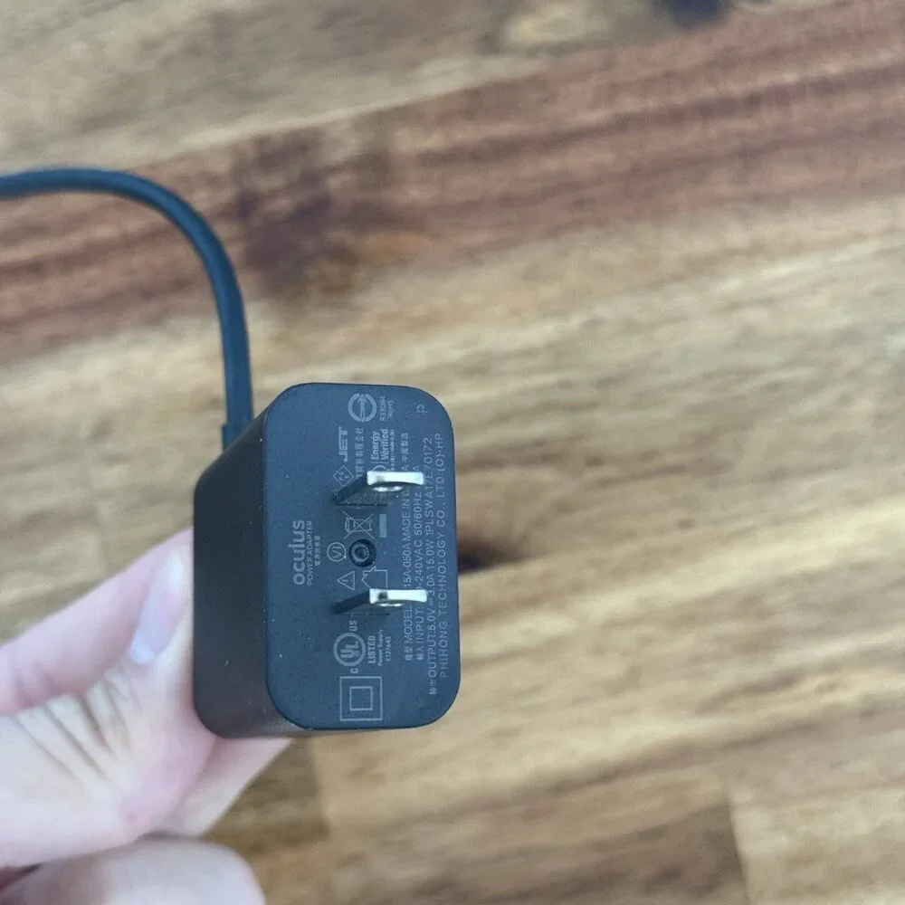 OEM Genuine Oculus AQ15A-050A 5V 3A Power Adapter with USB-C Cable - Works Great